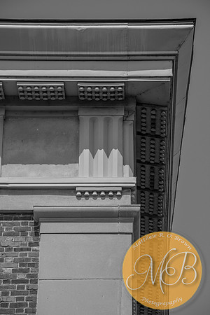 First Baptist Church, Richmond - Near Pediment